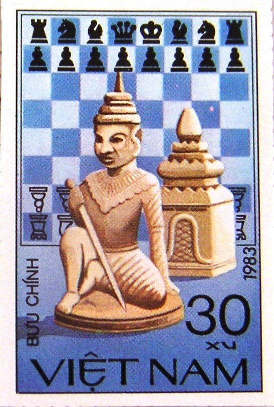 Vietnamese Pawn - Imperforated