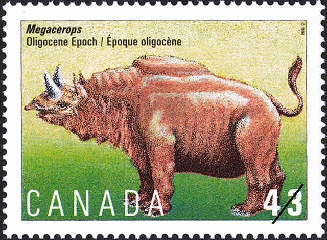 Megacerops, Oligocene Epoch