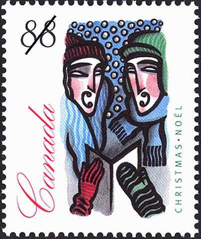 People Carolling Outdoors