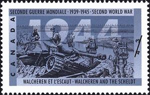Stamp, Walcheren and the Scheldt, Canada,  