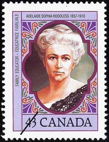 Adelaide Sophia Hoodless, 1857-1910, Family Educator