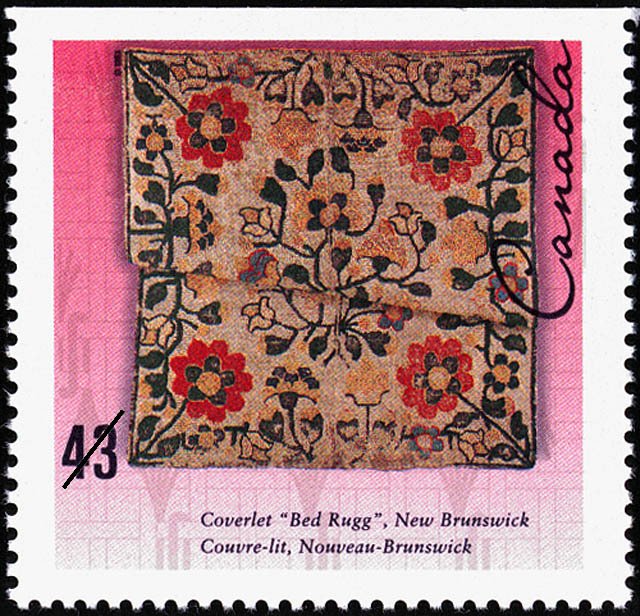 Coverlet "Bed Rugg", New Brunswick