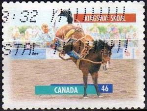 Stamp, Kingsway Skoal, Canada,  , Sport, Horses, Animals (Fauna), Equestrianism and horse riding