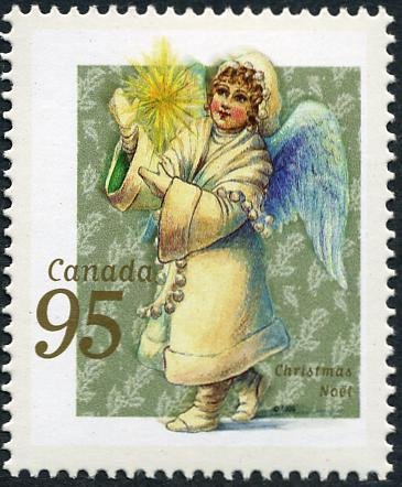 Angel with candle