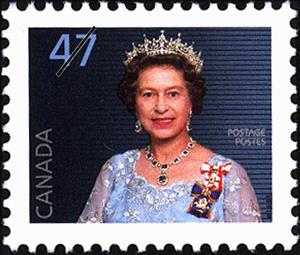 Stamp, Queen Elizabeth II, Canada,  , Queens