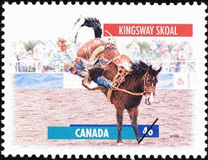 Stamp, Kingsway Skoal, Canada,  , Sport, Horses, Animals (Fauna), Equestrianism and horse riding