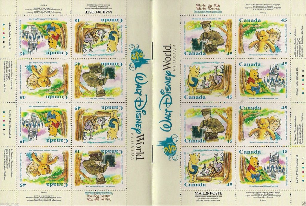 Winnie the Pooh - Mini sheet