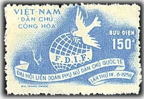 Stamp, Congressymbol, Vietnam,  