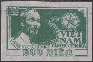 Stamp, Ho Chi Minh, Vietnam,  