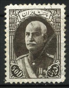 Stamp, Rezā Shāh Pahlavi (1878-1944), Iran,  