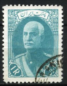 Stamp, Rezā Shāh Pahlavi (1878-1944), Iran,  