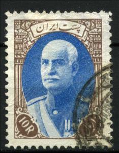 Stamp, Rezā Shāh Pahlavi (1878-1944), Iran,  