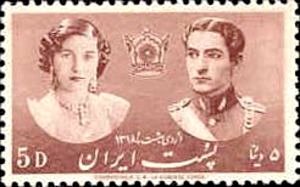 Mohammad Rezā (1919-1980), Princess Fawzia Fuad (1921-2013)