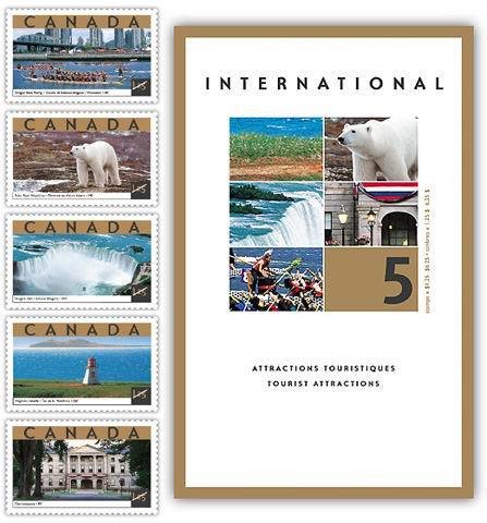 Tourist Attractions  - Self adhesive booklet