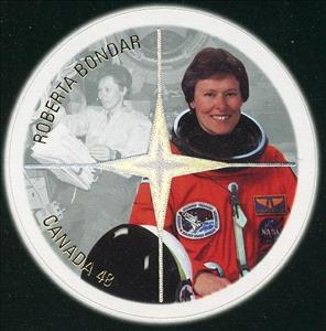 Stamp, Roberta Bondar, Canada,  