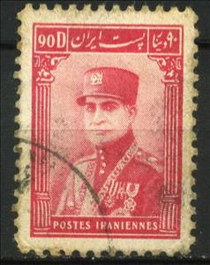 Stamp, Rezā Shāh Pahlavi (1878-1944), Iran,  