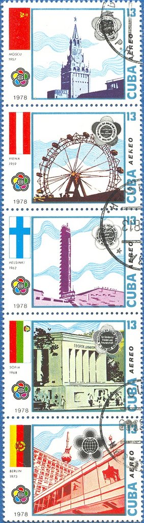 World Youth Festivals. 1957-1973