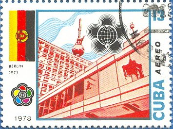 X World Youth Festival. Berlin. 1973
