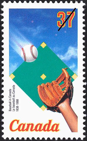 Baseball, Ball, Glove and Diamond