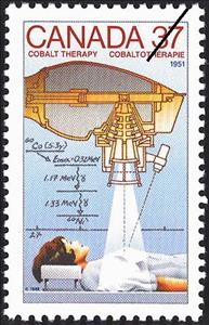 Stamp, Cobalt Therapy, 1951, Canada,  