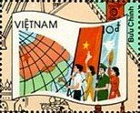 Stamp, XII - MOCKBA - 1985 - 12th World youth and student's festiva, Vietnam,  