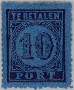 Stamp, Portzegel, Netherlands,  , Numbers
