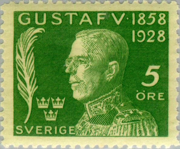 King Gustav V- Birthday