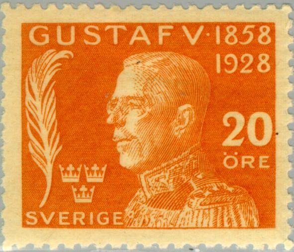 King Gustav V- Birthday