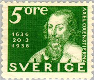 Stamp, Post Office, Sweden,  , Famous People, Postal Services, Anniversaries and Jubilees