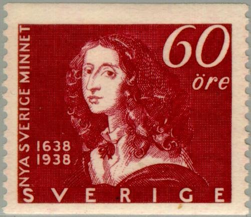 Queen Kristina (ruling 1632-1654)