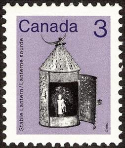 Stamp, Stable Lantern, Canada,  