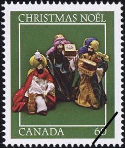 Stamp, The Three Wise Men, Canada,  , Christmas