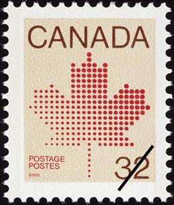 Stamp, Maple Leaf, Canada,  , Leaves