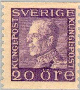 Stamp, King Gustaf V, Sweden,  , Heads of State, Kings