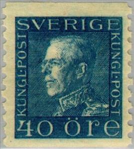 Stamp, King Gustaf V, Sweden,  , Heads of State, Kings