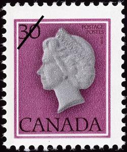Stamp, Queen Elizabeth II, Canada,  , Royalty, Queens