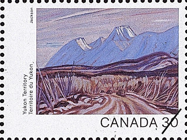 Yukon Territory, The Highway near Kluane Lake (Jackson)