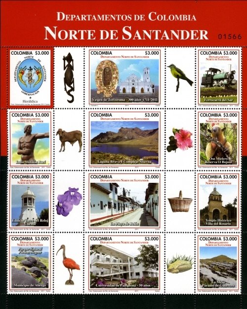 Departments of Colombia - Norte de Santander