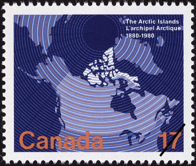 Map of Arctic Islands