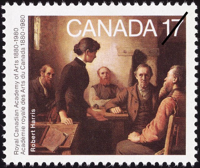 Meeting of the School Trustees (painting by Robert Harris)