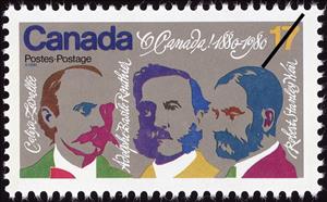 Stamp, O Canada National Song- Composers, Canada,  
