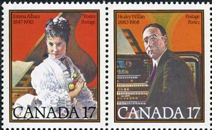 Emma Albani, Healey Willan