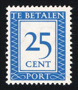 Stamp, Portzegel, Netherlands,  , Numbers