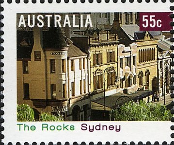 Stamp, The Rocks, Sydney, Australia,  