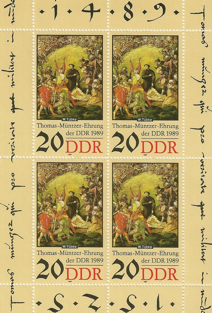 Müntzer in battle