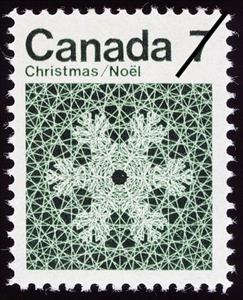 Stamp, Snowflake, Canada,  , Christmas