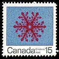 Stamp, Snowflake, Canada,  , Christmas