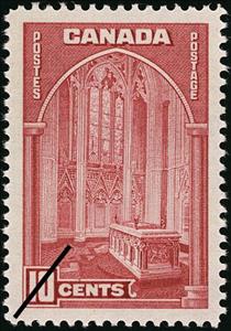 Stamp, Memorial Chamber, Parliament Buildings, Ottawa, Canada,  