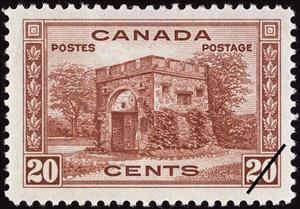 Stamp, Fort Garry, Canada,  