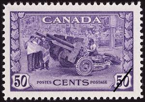 Stamp, Munitions Factory, Canada,  , Army